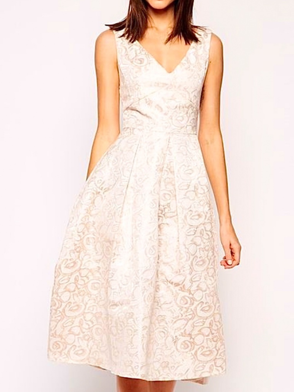 ASOS size 12 UK/8US fit and flare dress